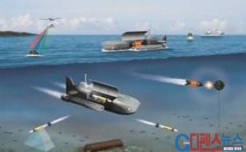 해양자율체계의 그래픽 이미지 <사진출처 : naval-technology.com캡쳐>
