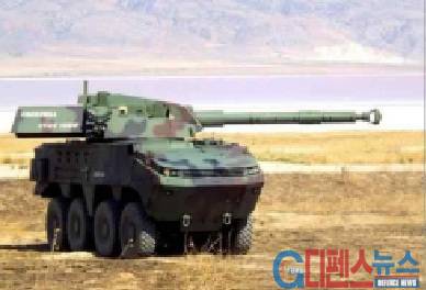 CMI Defence사의 CT-CV 105HP 포탑 <사진출처 = armyrecogniton.com 캡쳐>