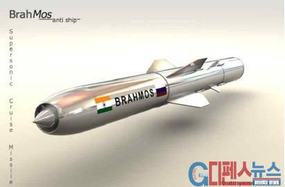 인도 BrahMos 순항미사일 <사진출처 = thehindu.com>