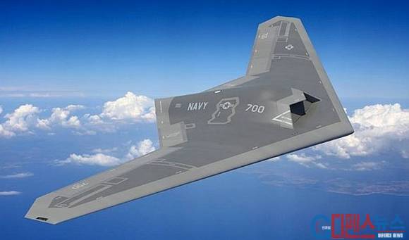 미 항공모함 기반 전투 드론 (사진출처 = militaryaerospace.com)