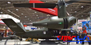 2014년 육군연례회의에 전시된 벨사의 V-280 모델