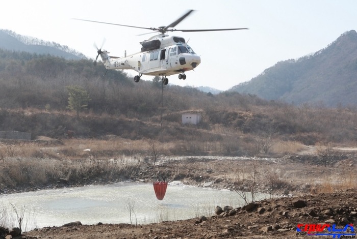 제주 소방이 도입한 수리온 소방헬기 버젼 