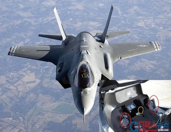 미군의 최첨단 스텔스기인 F-35에는 성진테크윈이 개발한 조종간이 탑재된다.